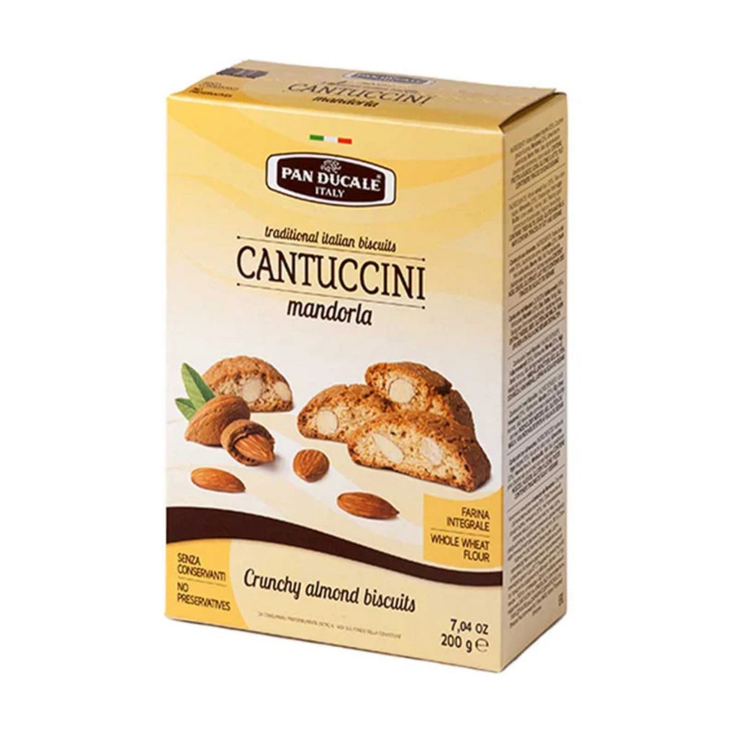 Cantuccini. Pan Ducale Almond Biscotti Bastoncini, 7.04oz (200g)