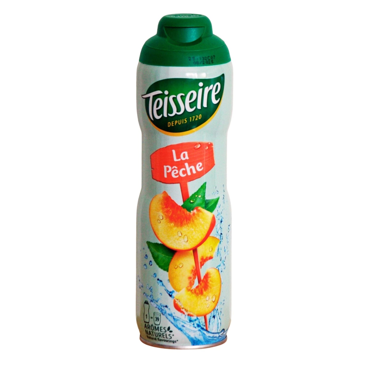 Teisseire Syrup 20.3fl oz    (PEACH)