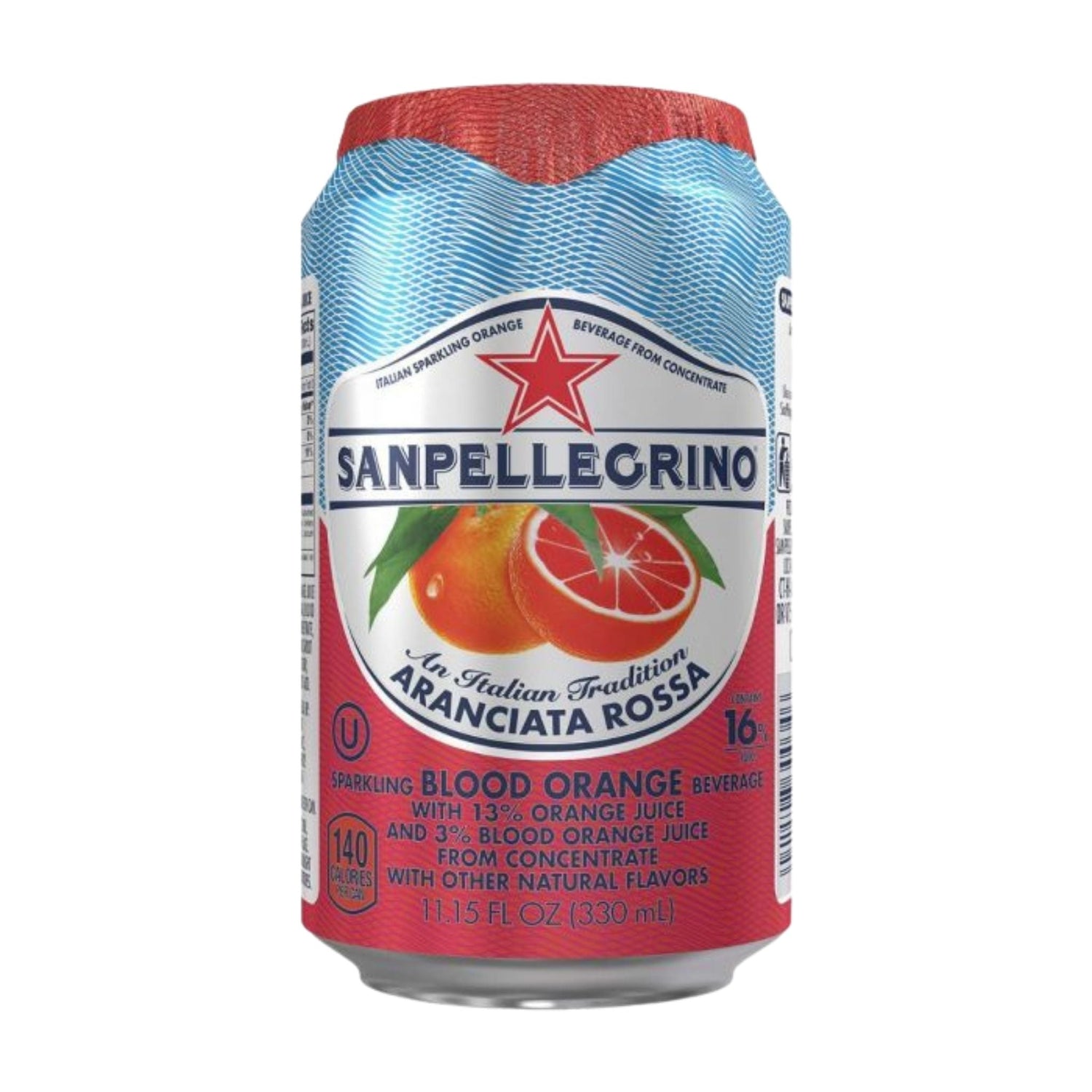 Fruit Sodas by San Pellegrino, Arancita Rosa (Blood Orange) 11oz
